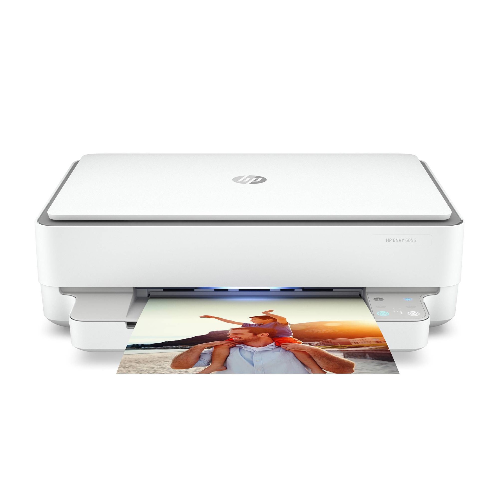 slide 1 of 6, HP Envy 6055 Wireless Inkjet All-In-One Color Printer, 1 ct