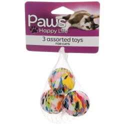 Paws Happy Life Paws Pet Cat Toys Pong Balls