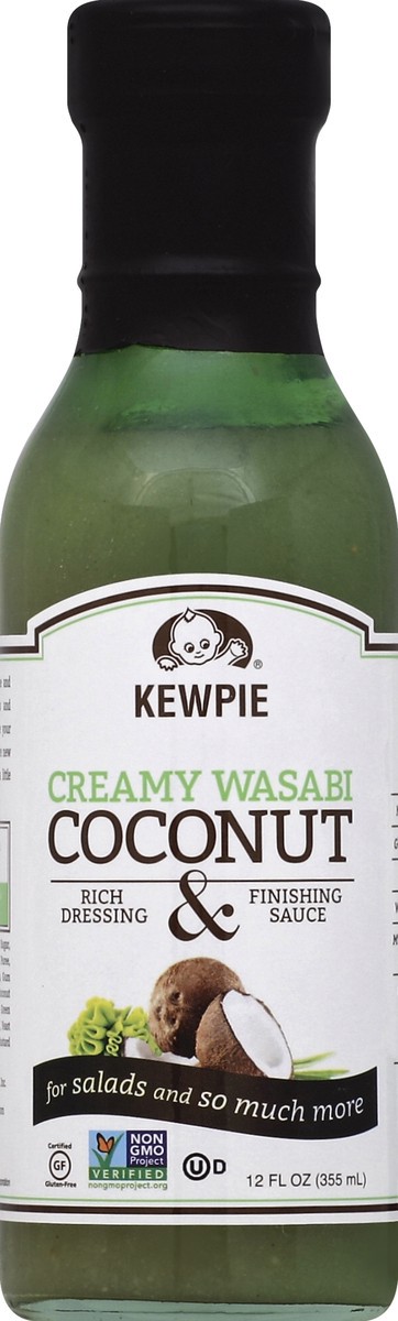 slide 2 of 2, Kewpie Rich Dressing & Finishing Sauce - Creamy Wasabi Coconut, 12 fl oz