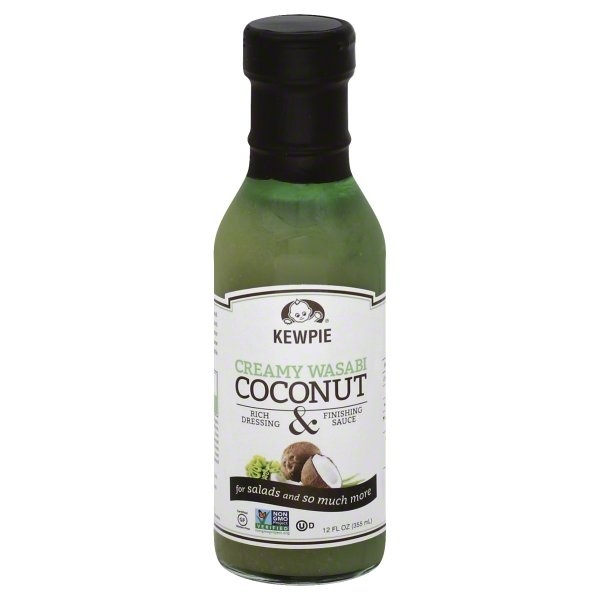 slide 1 of 2, Kewpie Rich Dressing & Finishing Sauce - Creamy Wasabi Coconut, 12 fl oz