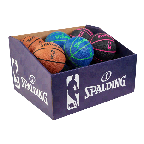 slide 1 of 1, Spalding Mini Basketballs, 1 ct