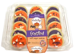 Kimberleys Bakeshoppe Orange Yellow Frosted Cookies