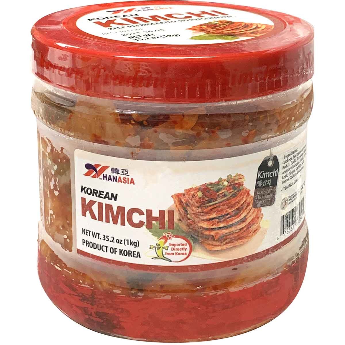 slide 1 of 1, Hanasia Korean Kimchi, 35.2 oz