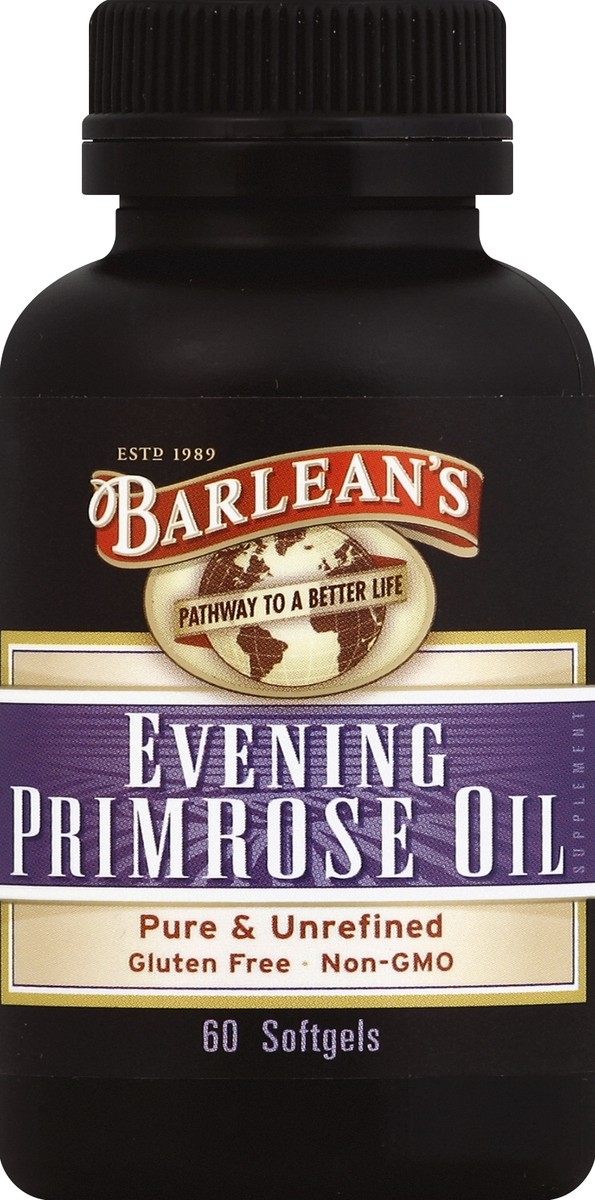 slide 2 of 2, Barlean's Evening Primrose Oil, 60 ct