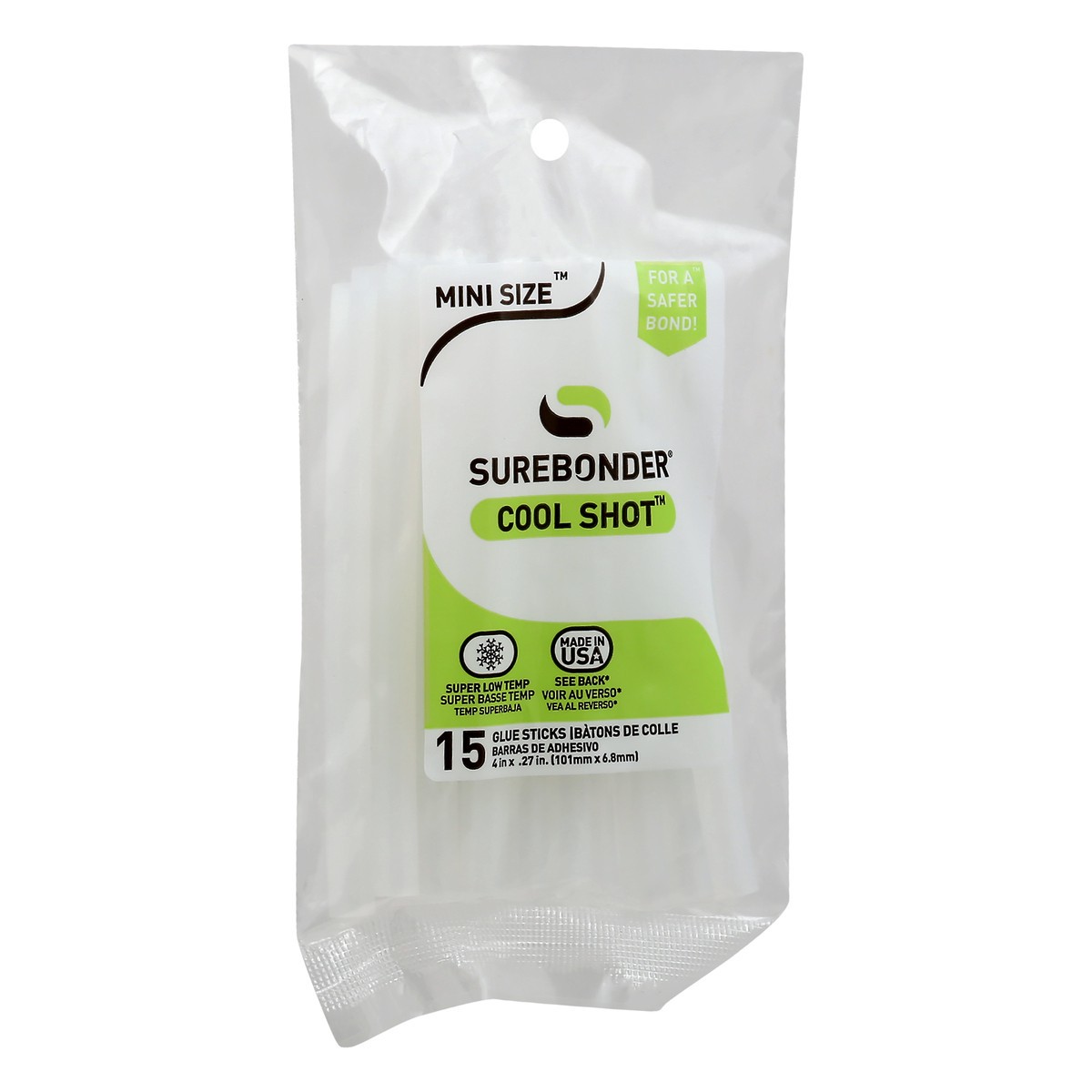 slide 2 of 9, Surebonder Cool Shot Mini Glue Sticks, 15 ct