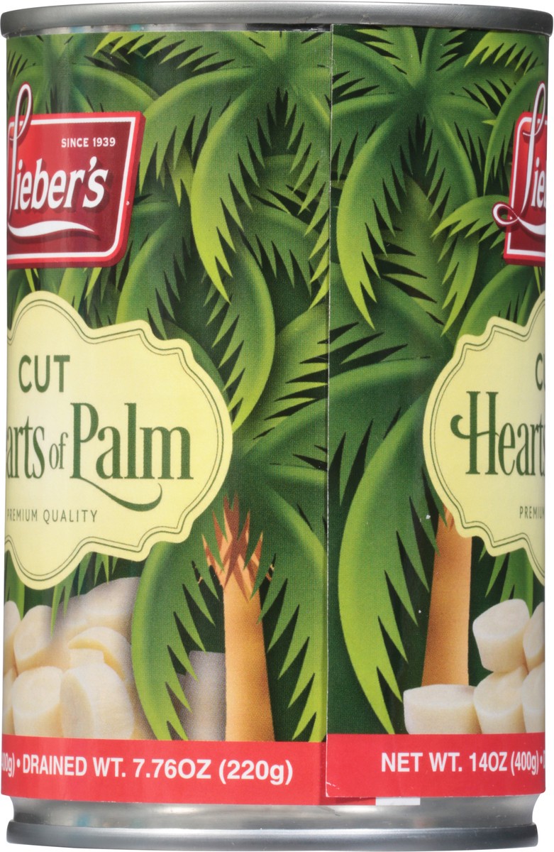 slide 7 of 12, Lieber's Cut Hearts of Palm 14 oz, 14 oz