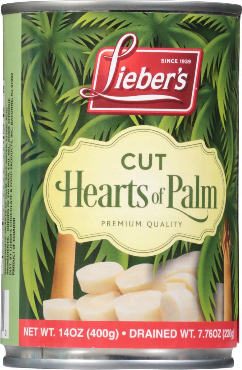 slide 10 of 12, Lieber's Cut Hearts of Palm 14 oz, 14 oz