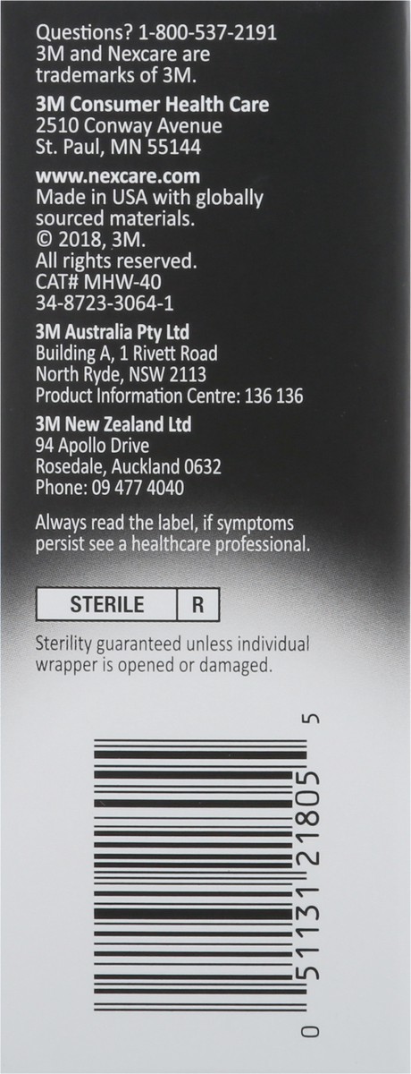 slide 4 of 9, Nexcare Assorted Max Hold Waterproof Bandages 40 Bandages 40 ea, 40 ct