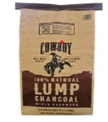 Duraflame Cowboy Hardwood Lump Charcoal 15lb bag
