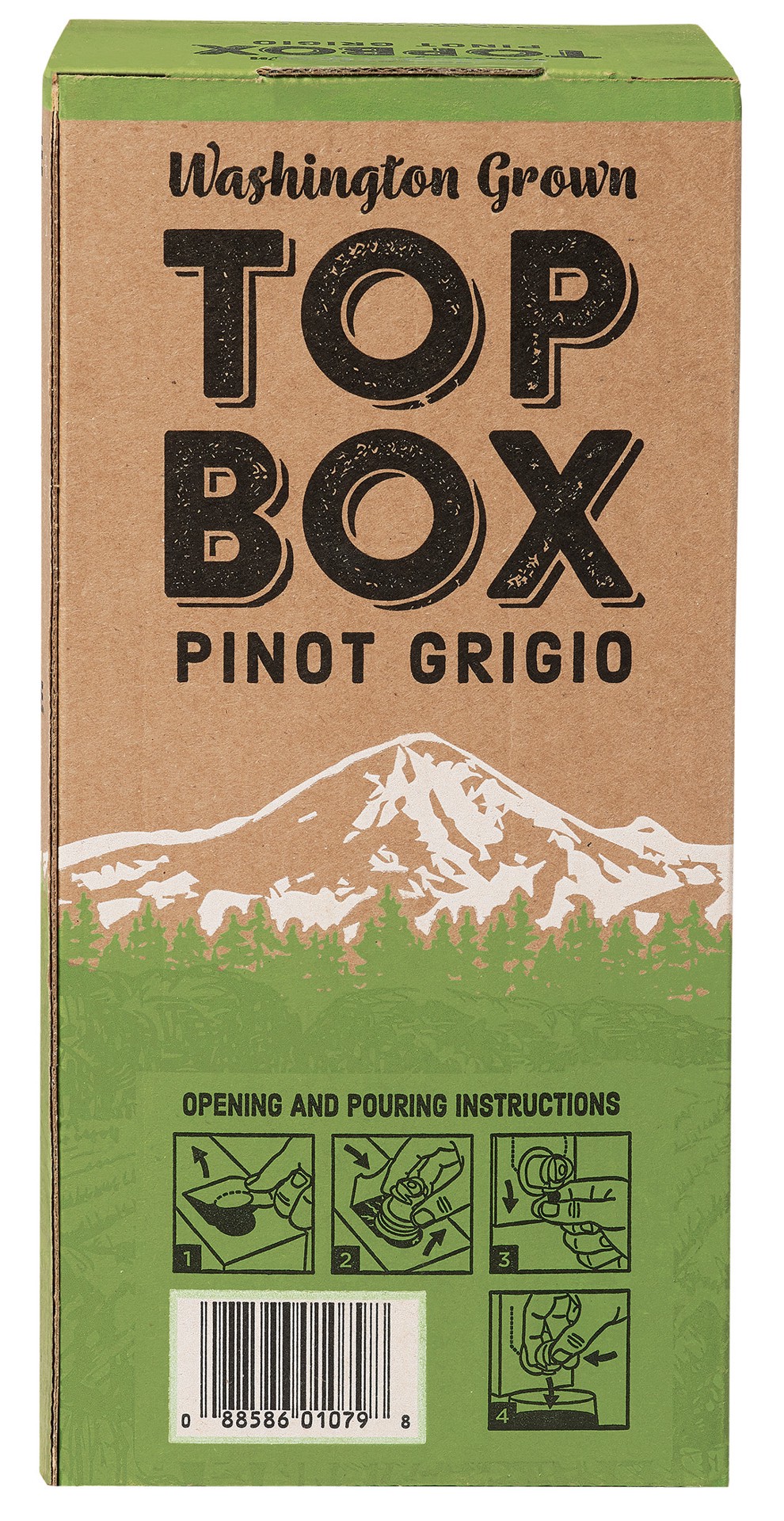 slide 3 of 5, Top Box Pinot Grigio, 3 liter