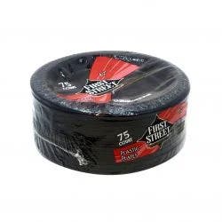 First Street 6 Inch Black Plastic Plates