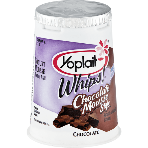 slide 2 of 4, Yoplait Whips Chocolate Mousse Flavored, 4 oz