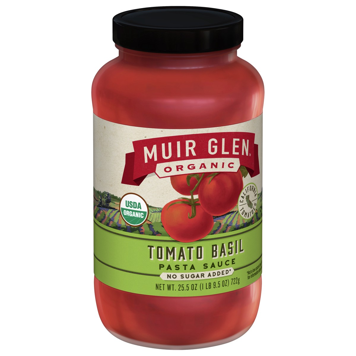 slide 3 of 9, Muir Glen Organic Tomato Basil Pasta Sauce, 25.5 oz., 25.5 oz