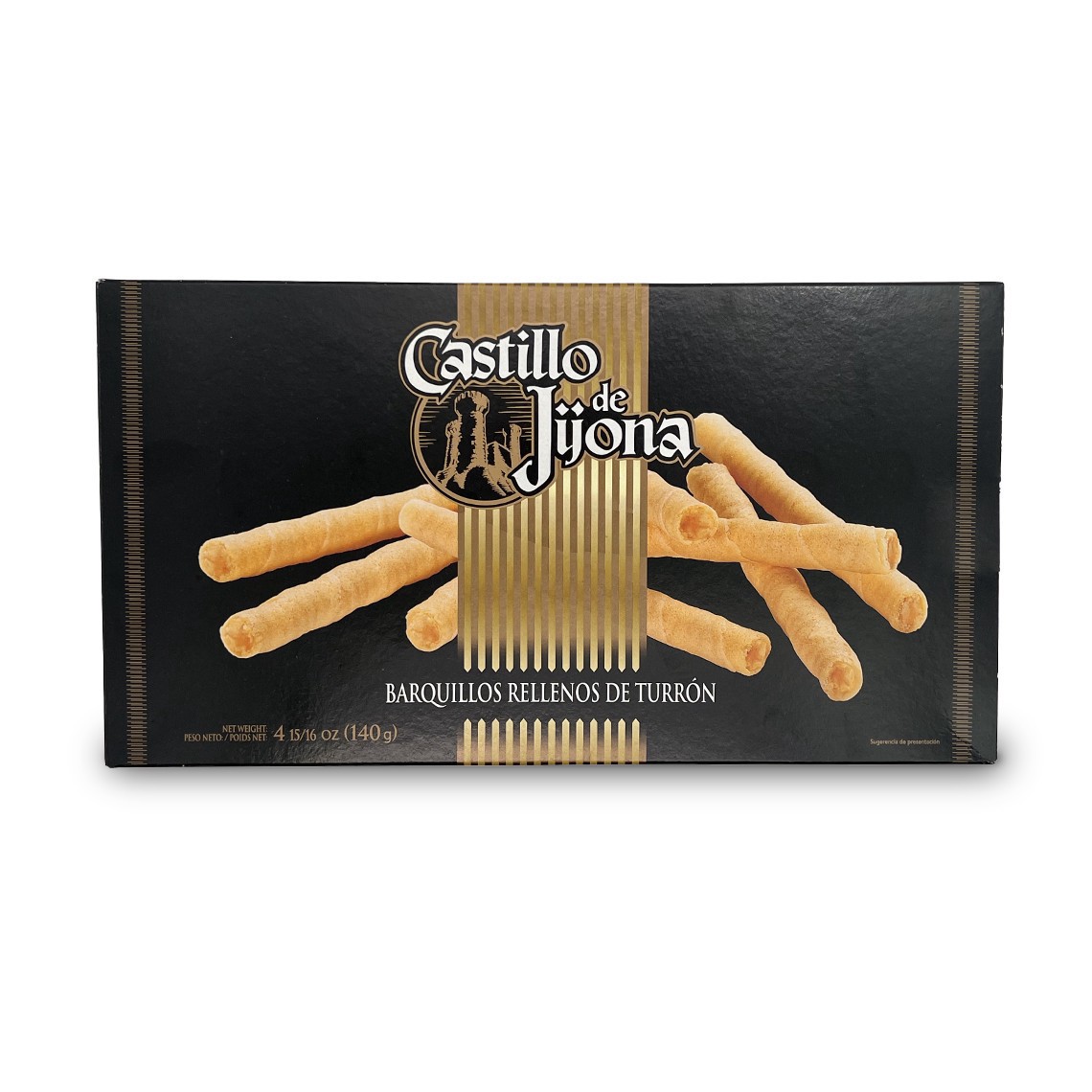 slide 1 of 1, C-Jijona Barquillos De Turron, 140 gram