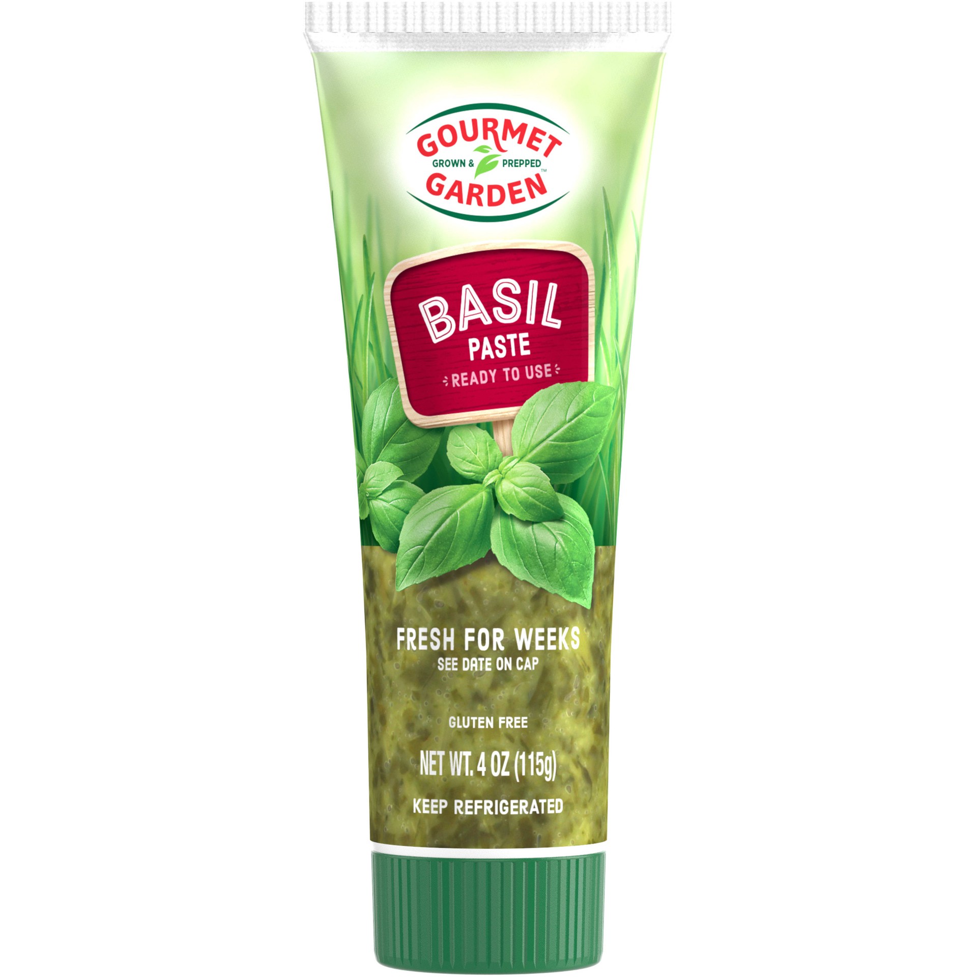 slide 1 of 8, Gourmet Garden Basil Stir-In Paste, 4 oz, 4 oz