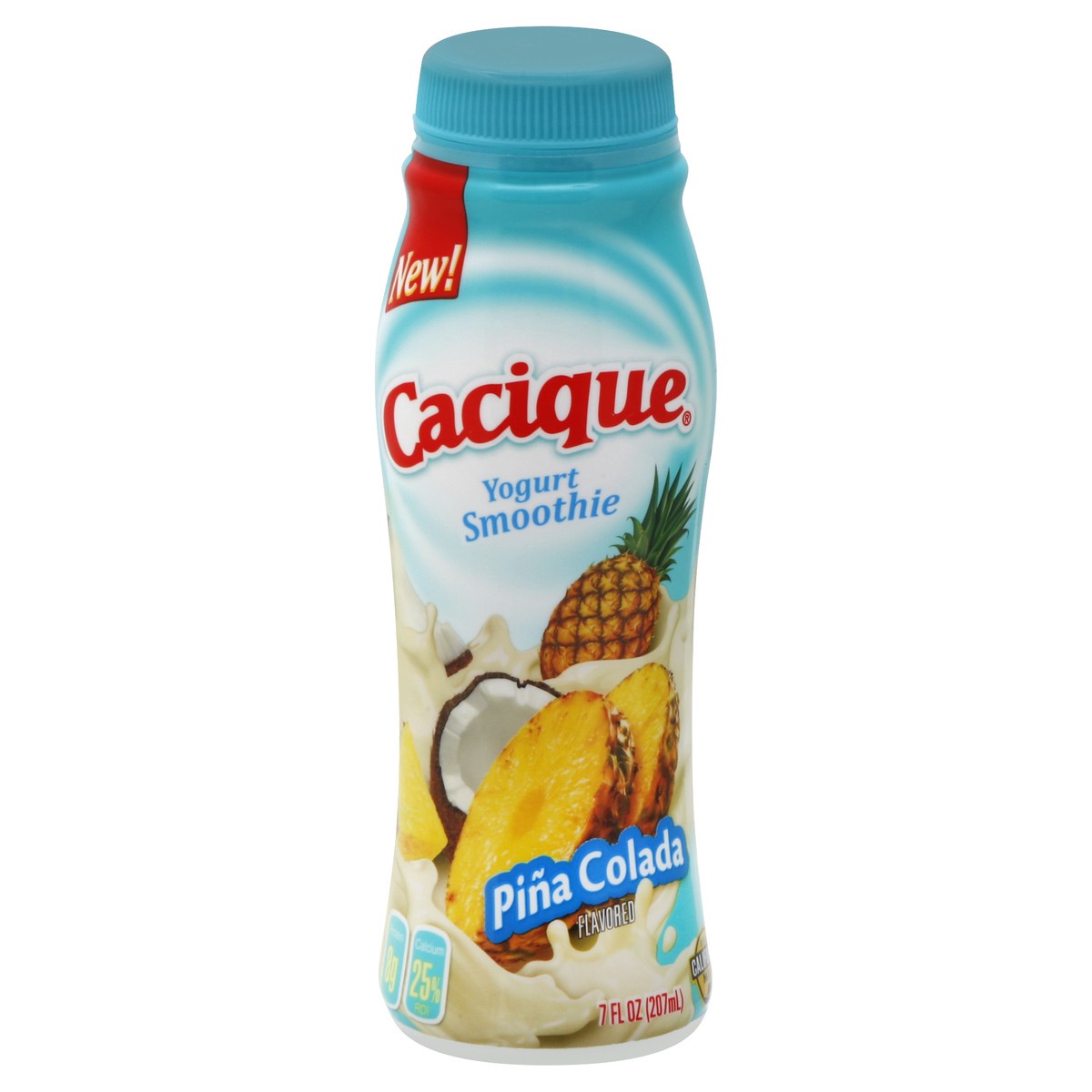 slide 4 of 4, Cacique Pina Colada Yogurt Drink, 7 fl oz