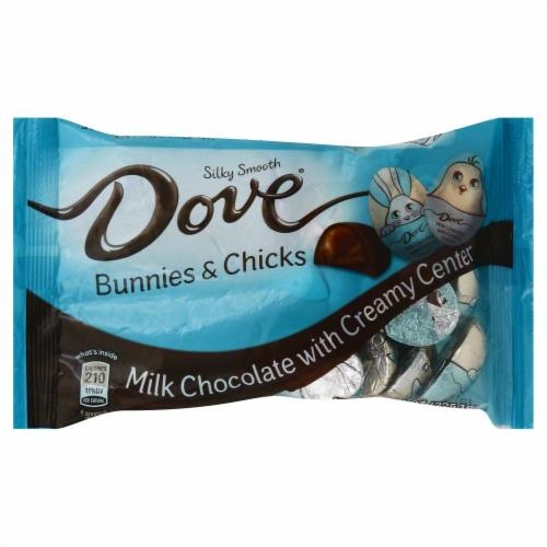 slide 1 of 1, Dove Easter Milk Chocolate Cream Bunnies & Chicks (Where Available), 7.94 oz