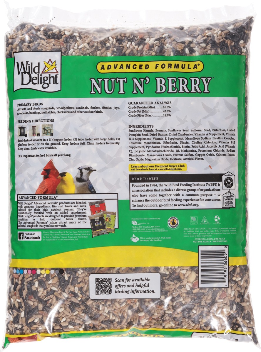 slide 18 of 19, Wild Delight Nut Berry Bird Seed, 5 lb