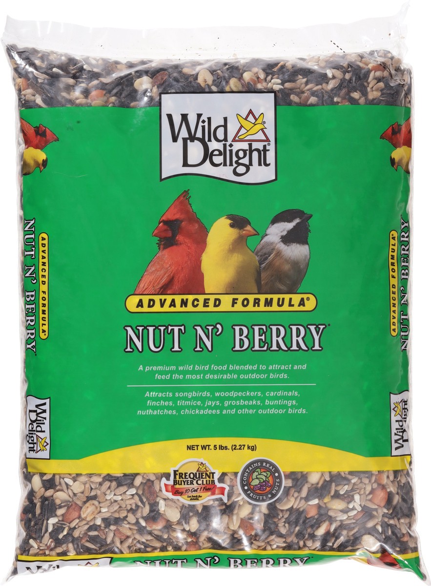 slide 14 of 19, Wild Delight Nut Berry Bird Seed, 5 lb