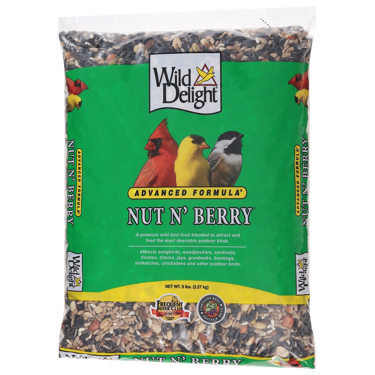 slide 11 of 19, Wild Delight Nut Berry Bird Seed, 5 lb