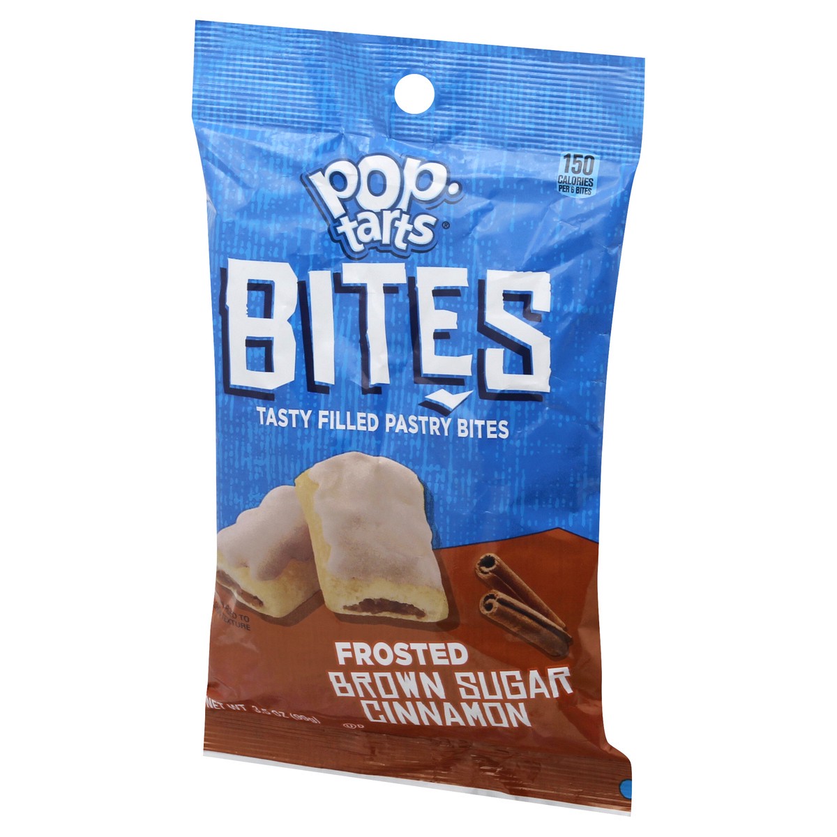 slide 3 of 10, Pop-Tarts Bites Frosted Brown Sugar Cinnamon Pastry Bites 3.5 oz, 3.5 oz