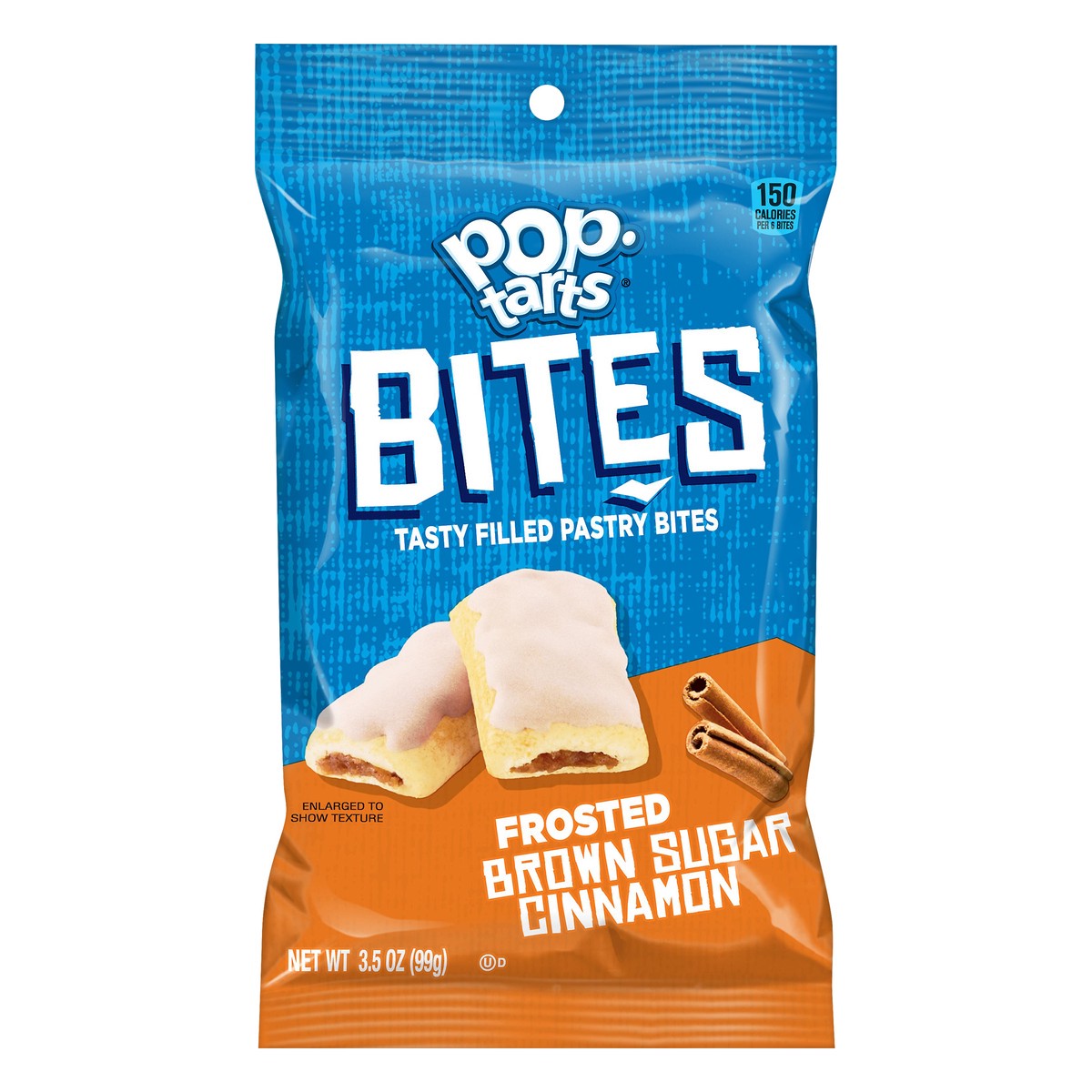 slide 1 of 10, Pop-Tarts Bites Frosted Brown Sugar Cinnamon Pastry Bites 3.5 oz, 3.5 oz