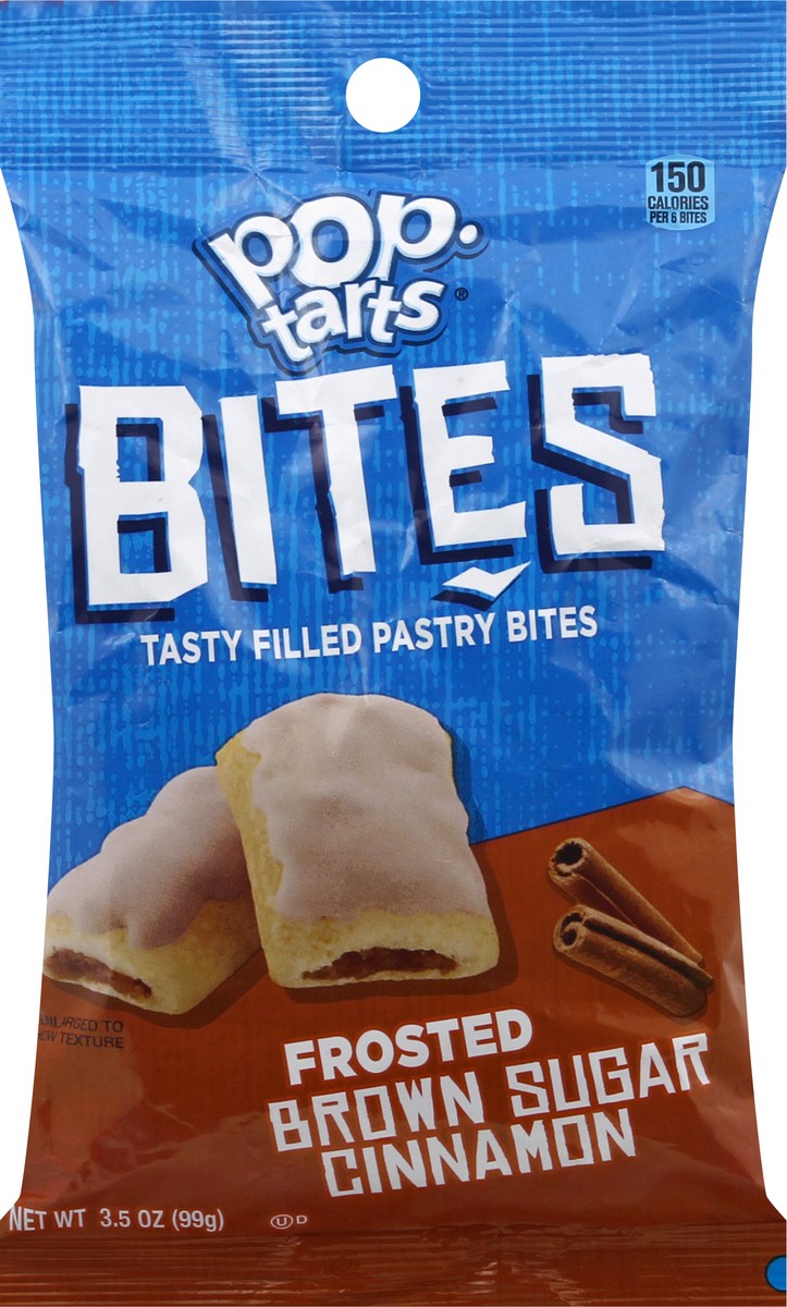 slide 9 of 10, Pop-Tarts Bites Frosted Brown Sugar Cinnamon Pastry Bites 3.5 oz, 3.5 oz