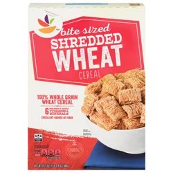 Giant Bite Sized Shredded Wheat Fiber Whole Grain Cereal