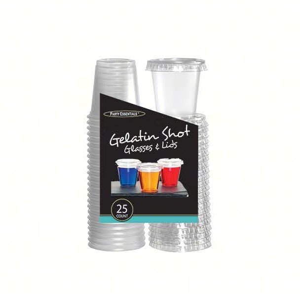 slide 1 of 1, Party Essentials Jello Shot Cups, 25 ct; 2 oz