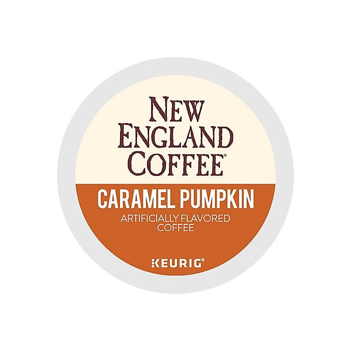 slide 1 of 5, New England Coffee Caramel Pumpkin Keurig K-Cup Pods, 24 ct