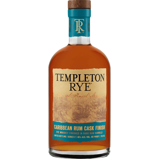 slide 1 of 1, Templeton Rye Caribbean Rum Cask Finish, 750 ml