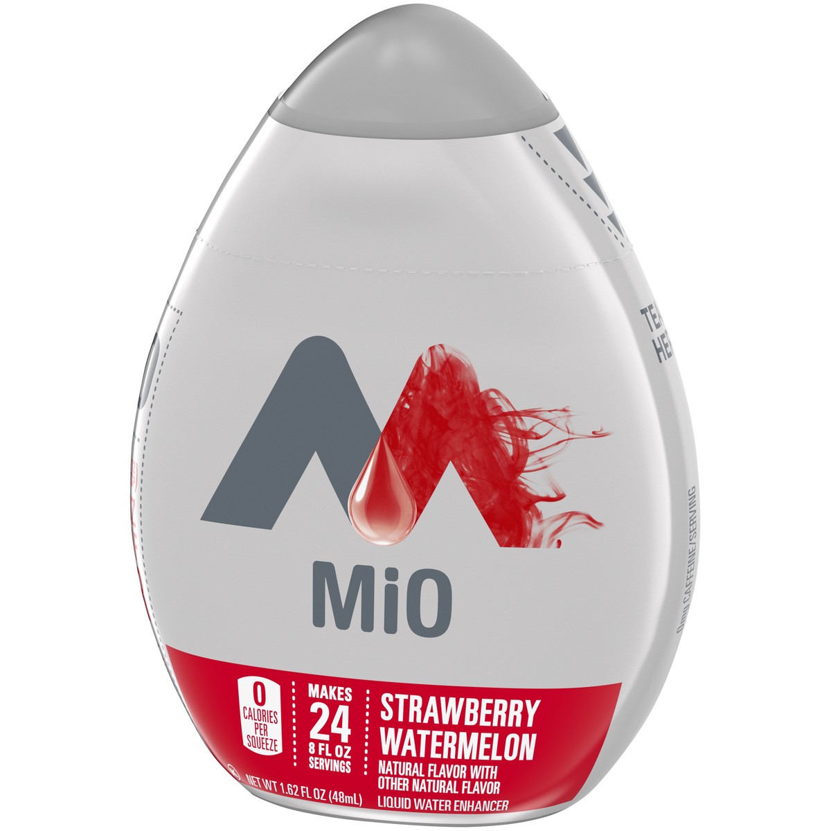 slide 3 of 14, mio Strawberry Watermelon Flavored with other natural flavor Liquid Water Enhancer, 1.62 fl oz Bottle, 1.62 fl oz