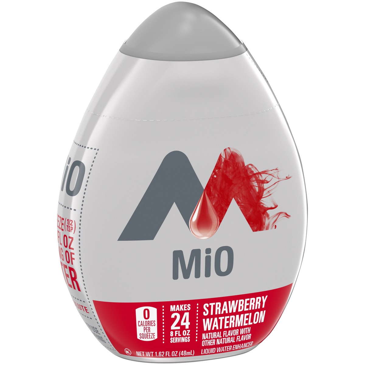 slide 5 of 14, mio Strawberry Watermelon Flavored with other natural flavor Liquid Water Enhancer, 1.62 fl oz Bottle, 1.62 fl oz