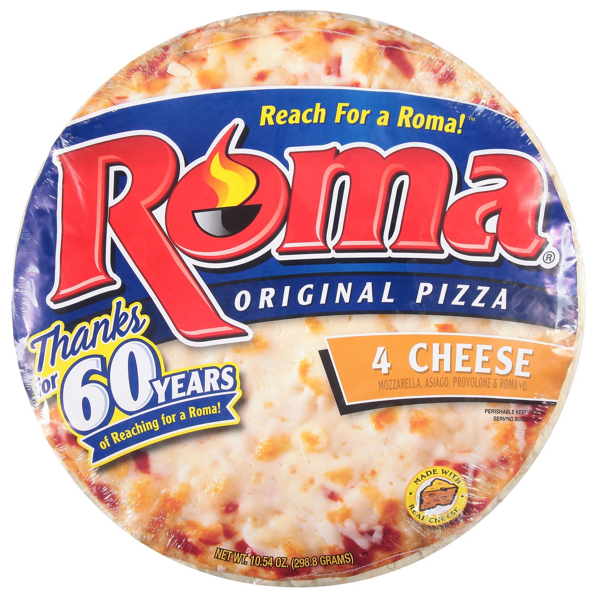 slide 11 of 13, Roma Original 4 Cheese Pizza 10.54 oz, 12.1 oz