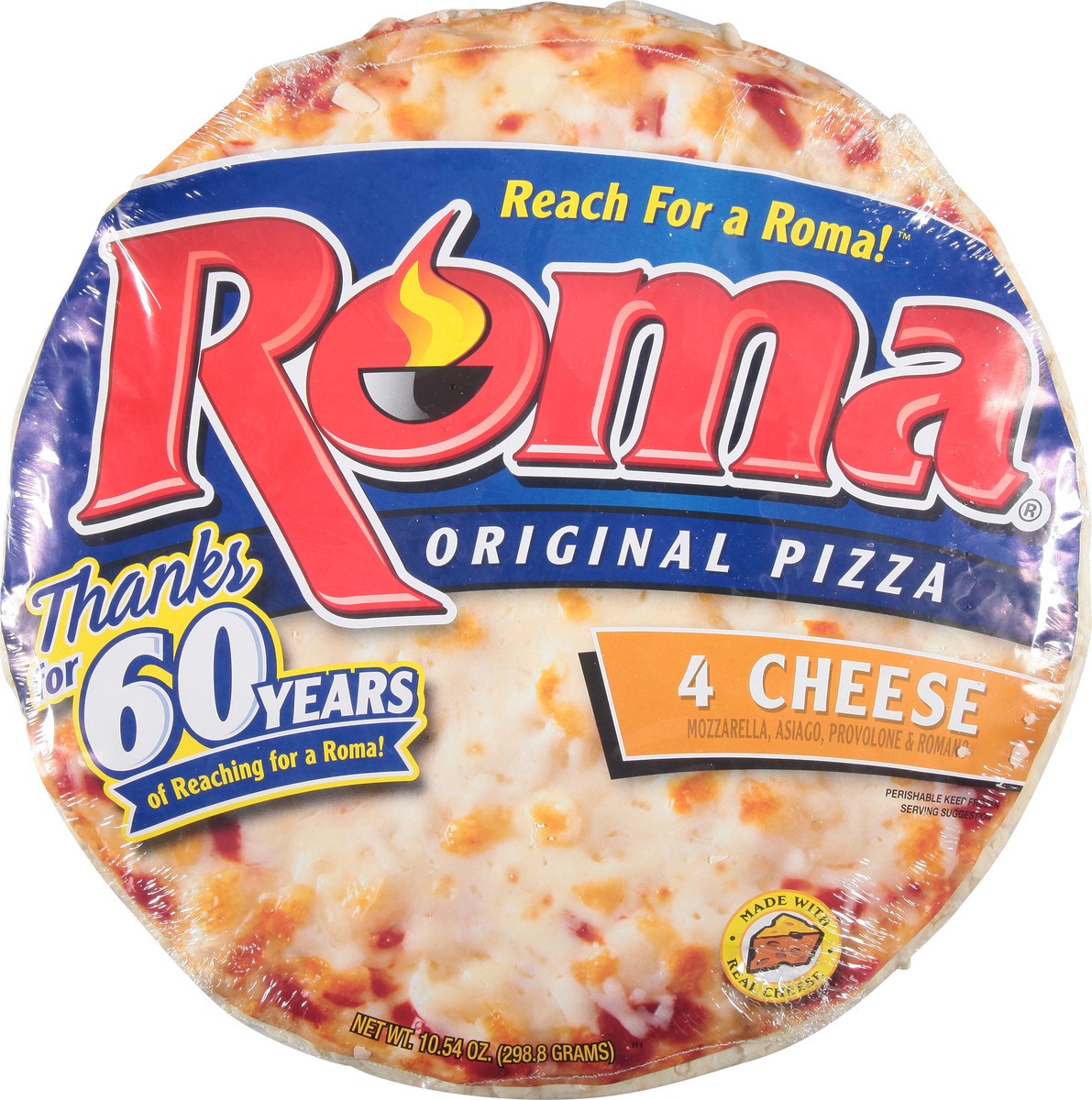 slide 7 of 13, Roma Original 4 Cheese Pizza 10.54 oz, 12.1 oz