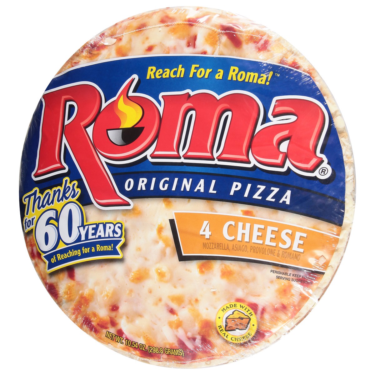 slide 8 of 13, Roma Original 4 Cheese Pizza 10.54 oz, 12.1 oz