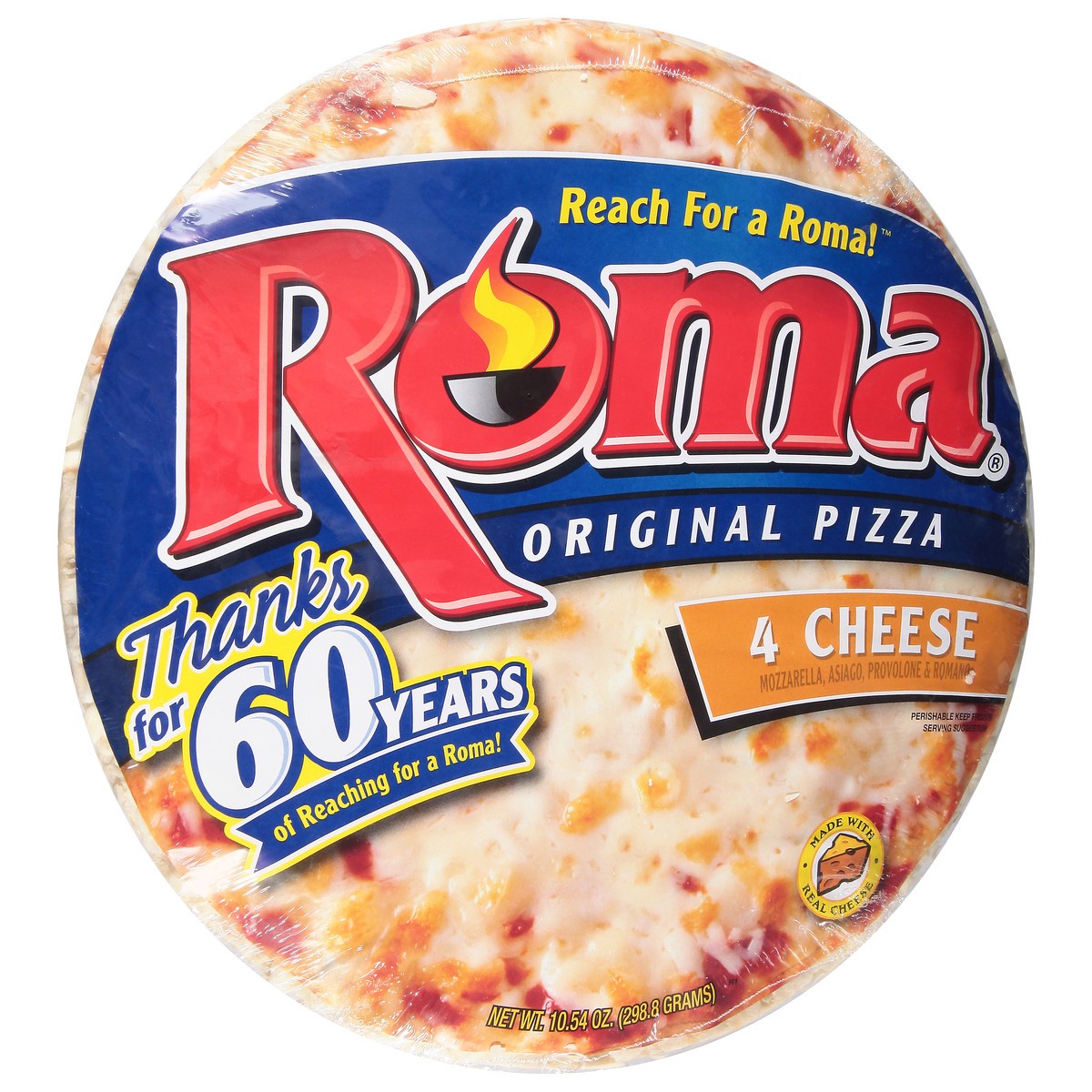 slide 3 of 13, Roma Original 4 Cheese Pizza 10.54 oz, 12.1 oz