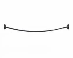 Maytex Mills Luminex Curved Aluminum Shower Curtain Rod - Oil Rubbed Bronze