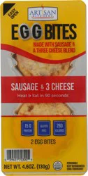 Artisan Kitchens Sausage & 3 Cheese Egg Bites - 2 ea