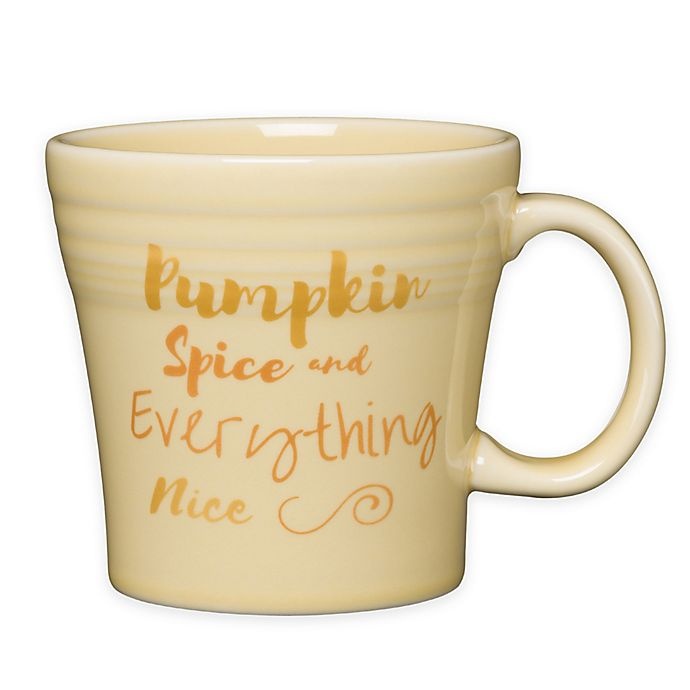 slide 1 of 1, Fiesta Halloween Pumpkin Spice Tapered Mug - Cream, 1 ct