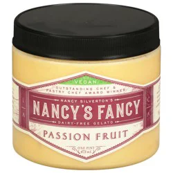 Nancy's Fancy Dairy-Free Passion Fruit Gelato 1 pt