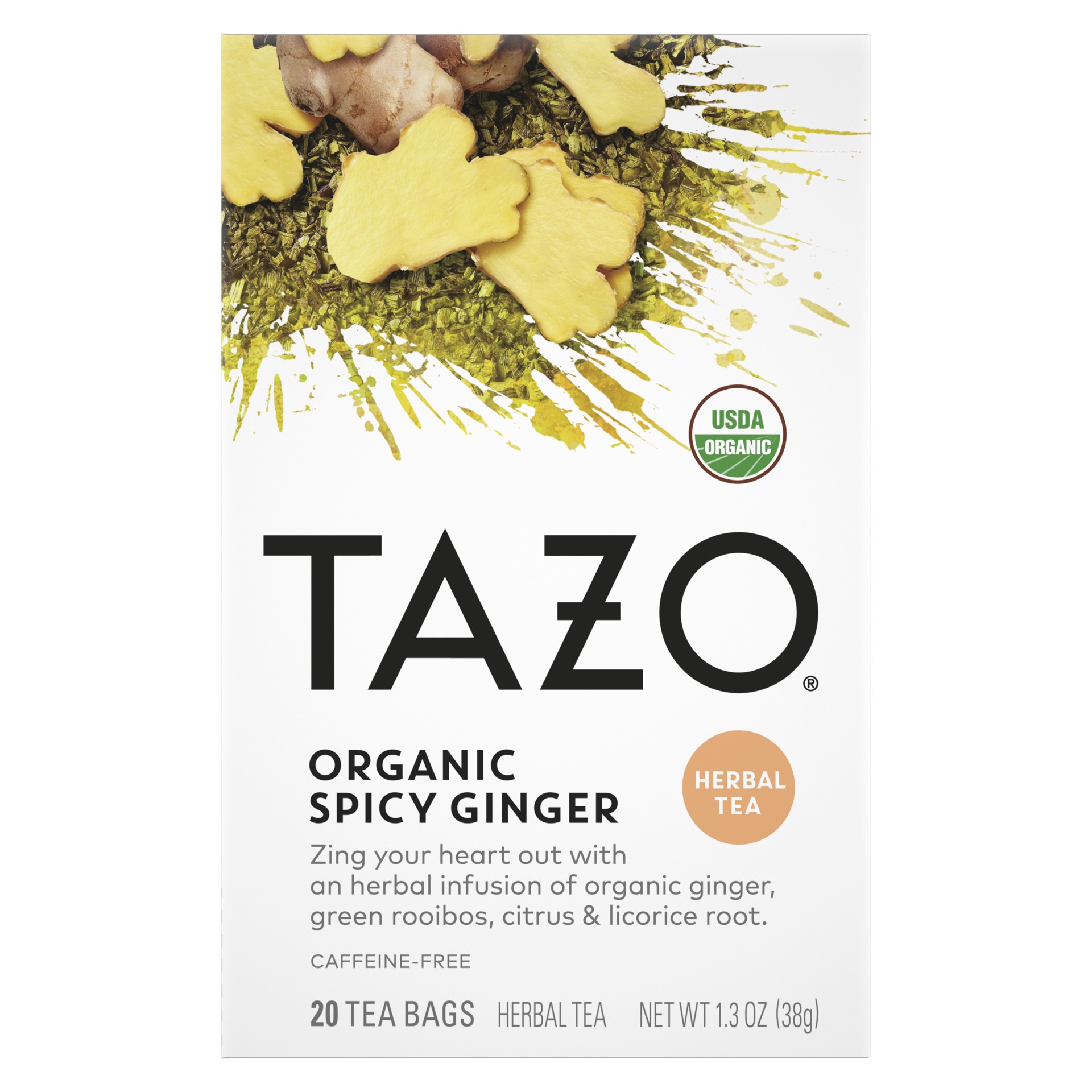 slide 1 of 4, TAZO Herbal Tea Bags Herbal Tea, 20 ct, 20 ct