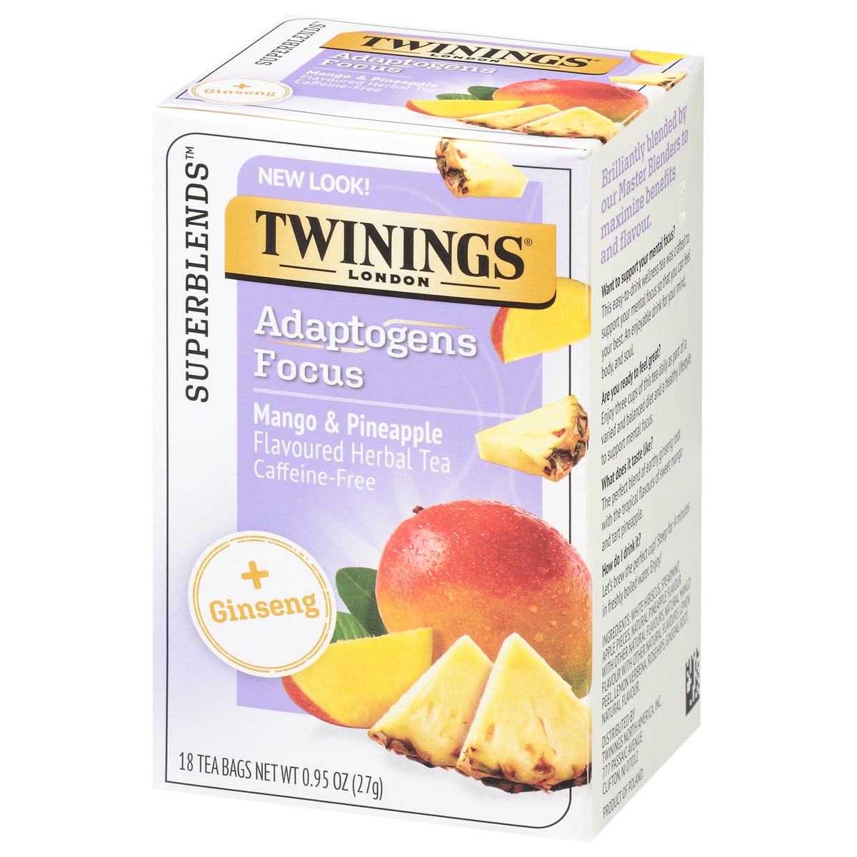 slide 7 of 9, Twinings Ginseng Focus Herbal Tea Bags-Twining's - 18 ct, 18 ct