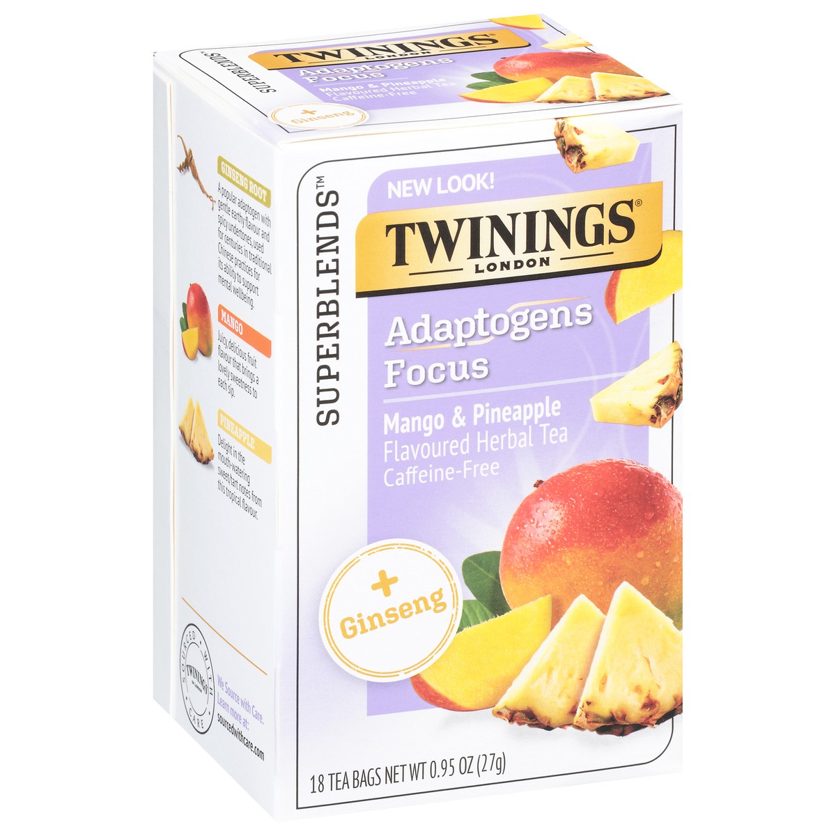 slide 1 of 9, Twinings Ginseng Focus Herbal Tea Bags-Twining's - 18 ct, 18 ct