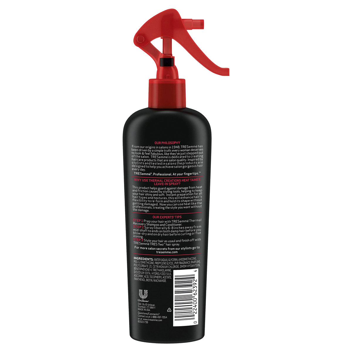 slide 62 of 92, TRESemmé Tresemme Heat Protection Hairspray - 8 fl oz, 8 fl oz