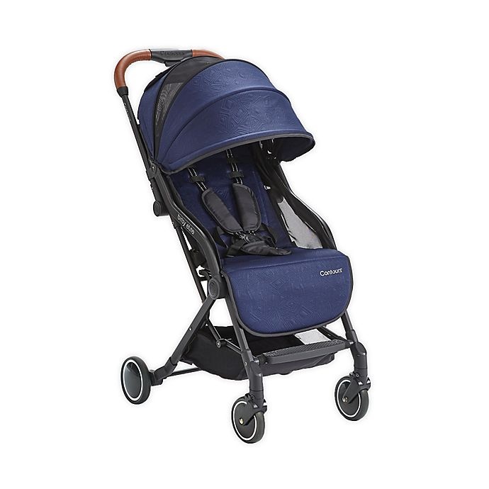 slide 1 of 8, Contours Bitsy Elite Stroller - Sapphire Blue, 1 ct