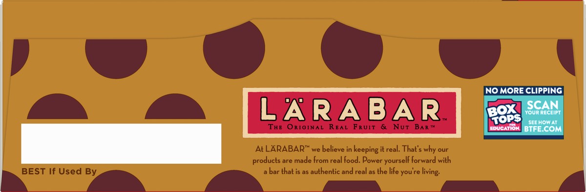 slide 3 of 9, LÄRABAR Peanut Butter Chocolate Chip, Gluten Free Fruit & Nut Bar, 12 Ct, 12 ct