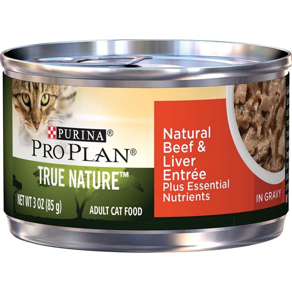 slide 1 of 1, True Nature Natural Beef & Liver Entree In Gravy, 3 oz